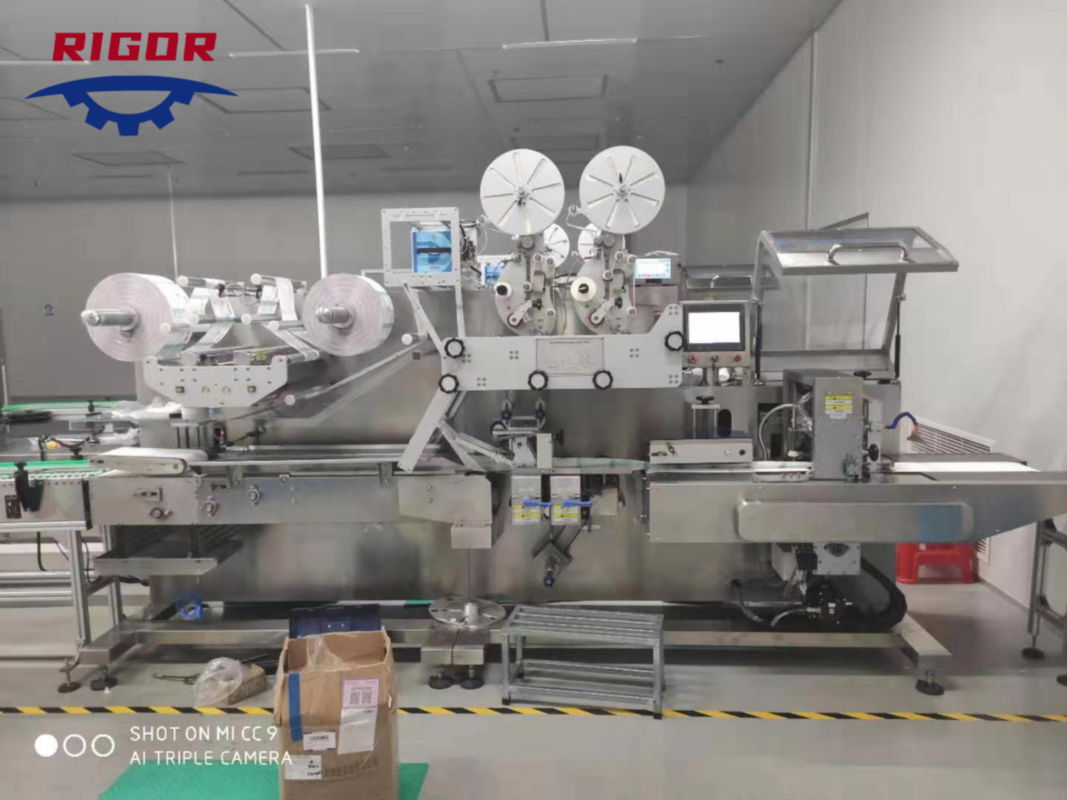 Emballage de lingettes humides, Conception et fabrication de machines  d'emballage automatisées basées à Taiwan